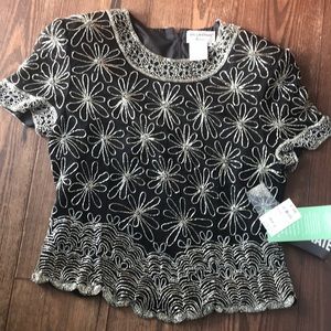 Paperless  boutique evening top extra large